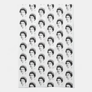 In Loving Memory of HM Queen Elizabeth II Tea Towel