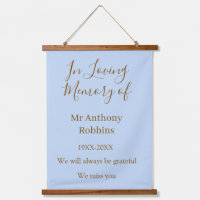 In Loving memory of name funeral memory keepsake