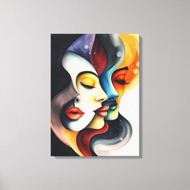 In Loving Memory of Your Pet – Personalised Canvas Print (Front)