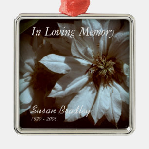 In Loving Memory Personalised Memorial Ornament 2