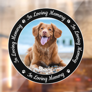 In Loving Memory Personalised Photo Pet Memorial