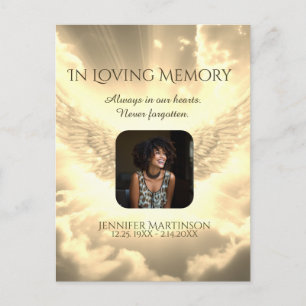 In Loving Memory Photo Card