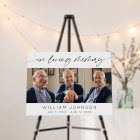 In Loving Memory Photo Collage Funeral Horizontal