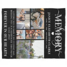 In Loving Memory Photo Collage Memorial