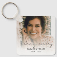 In Loving Memory Photo Funeral Keepsake