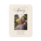 "In loving Memory" Photo Funeral Memorial Prayer 