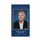In Loving Memory Photo Funeral Prayer Card