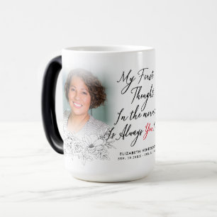 In Loving Memory Photo Magic Mug