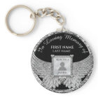 In Loving Memory Photo Memorial Diamond Look Keych