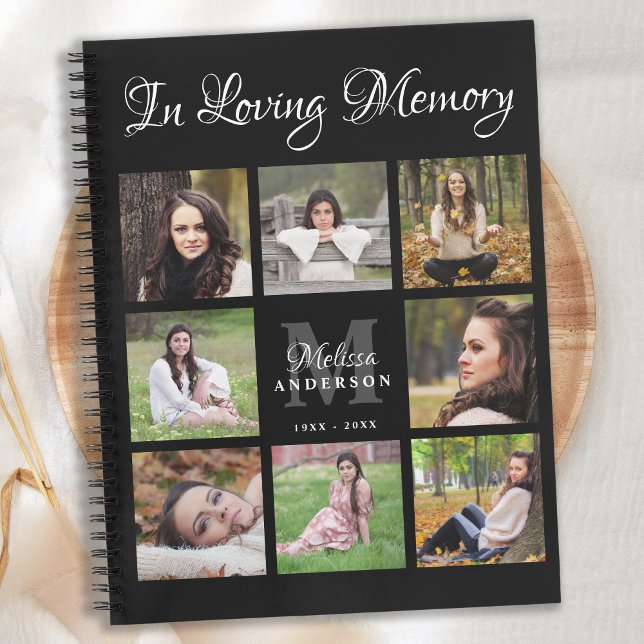 In Loving Memory Photo Memorial Funeral Guest Book (Creator Uploaded)
