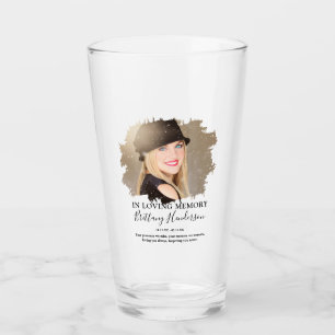 In Loving Memory   Photo Memorial Glass