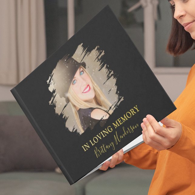 In Loving Memory | Photo Memorial Guest Book (Creator Uploaded)