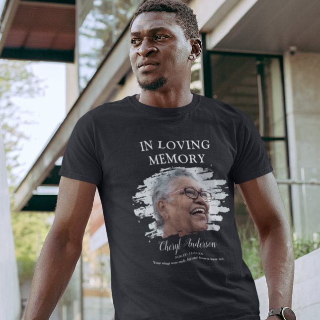 In Loving Memory | Photo Memorial T-Shirt (Creator Uploaded)