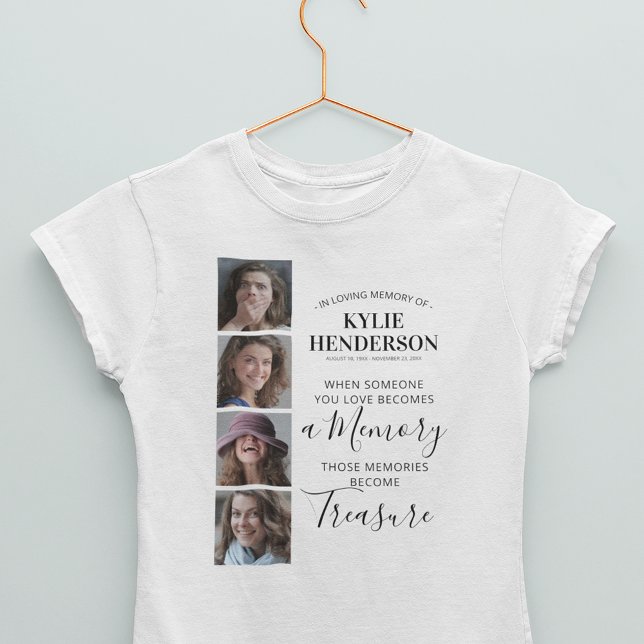In Loving Memory Photo Memorial T-Shirt (Creator Uploaded)