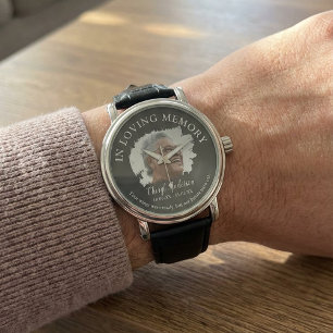 In Loving Memory Photo Memorial Watch