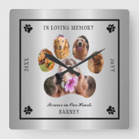 In Loving Memory Photo Pet Memorial - Silver Tone