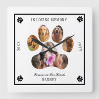 In Loving Memory Photo Pet Memorial -  White Black