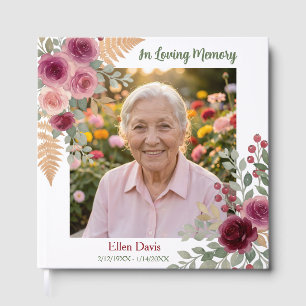 In Loving Memory   Photo & Poem Cardinal Guest Book