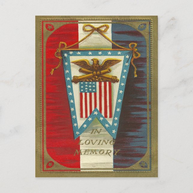 In Loving Memory Postcard (Front)