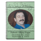 In Loving Memory / Remembrance Custom Guest book