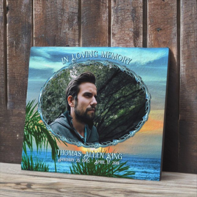 In Loving Memory Sunset 1557 Plaque (Creator Uploaded)