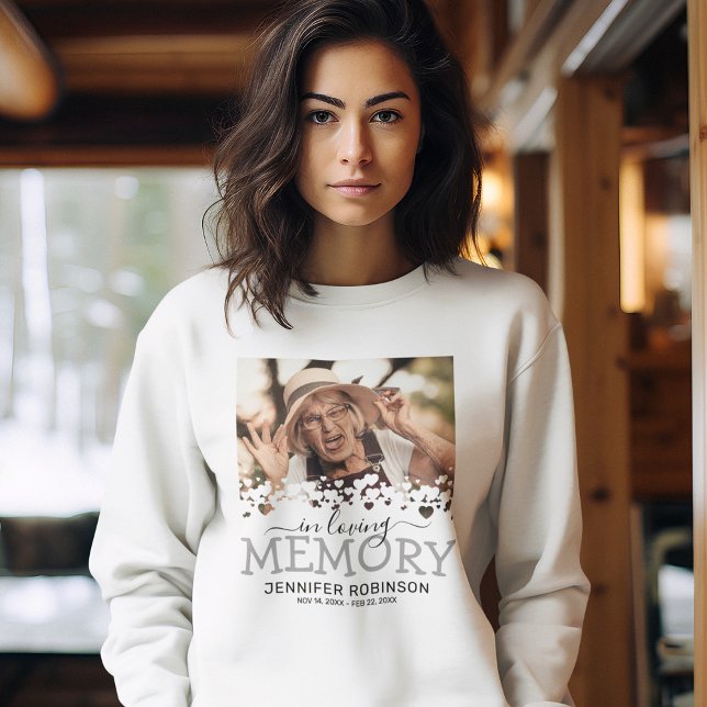 In Loving Memory Tribute Photo Sweatshirt (Creator Uploaded)