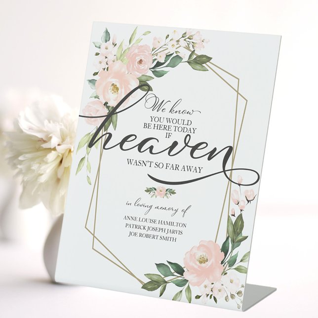In loving memory wedding signs (Creator Uploaded)