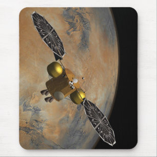 In Martian Orbit In Art Mouse Pad