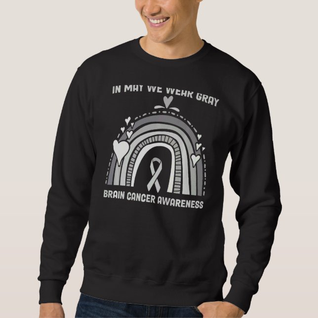 In May We Wear Grey Sweatshirt (Front)