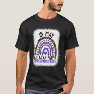 In May We Wear Purple Cool Purple Lupus Awareness T-Shirt