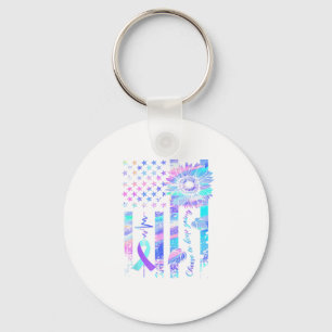 In May We Wear Ribbon Suicide Awareness Mental Hea Key Ring