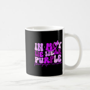 In may wear purple for fibromyalgia butterfly coffee mug