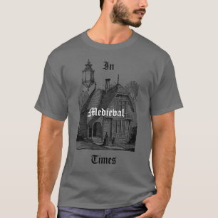 In Mediaeval Times Gothic Castle Graphic Men’s  T-Shirt