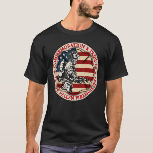 In Memory And Honour Of Firefighters Remembering T T-Shirt