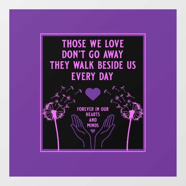 In Memory Bereavement And Loss Photo Print (Sheet)