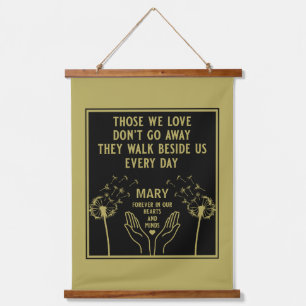 In Memory Bereavement And Loss Photo Print Hanging Tapestry