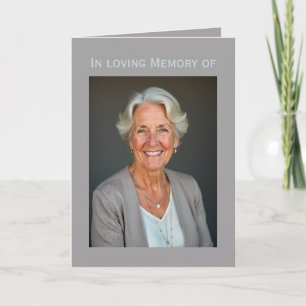 In Memory Card + your text & photo