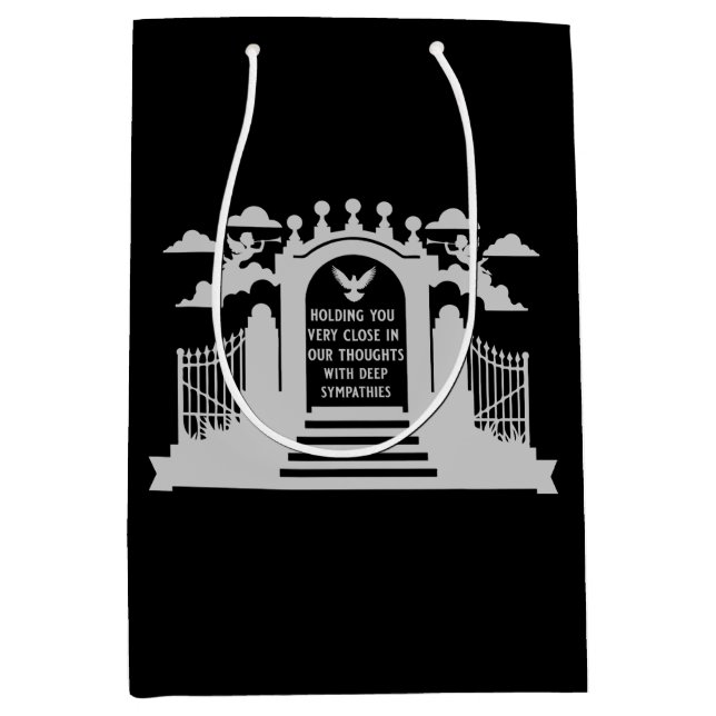 In Memory Funeral Gift Medium Gift Bag (Front)
