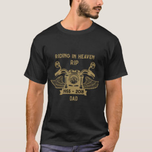 In Memory Motorbike Rider Funeral T-Shirt