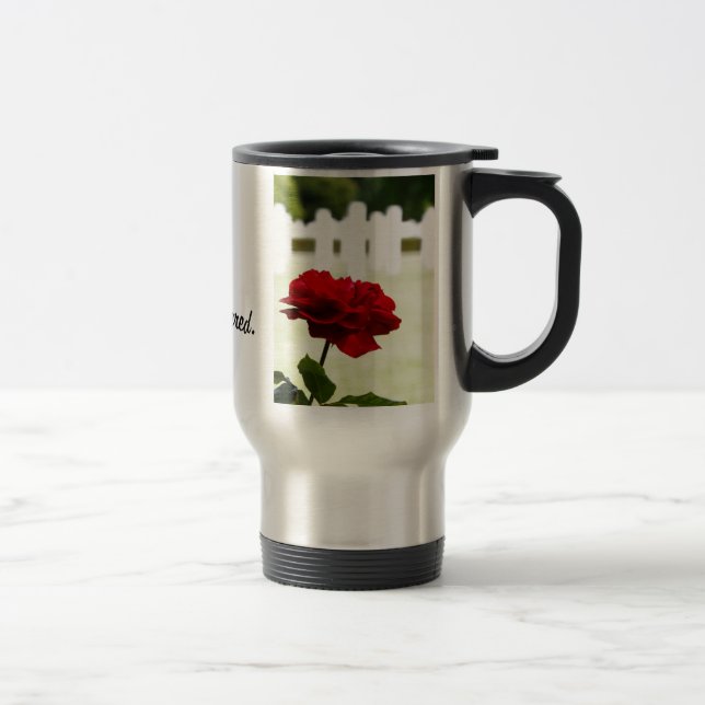 In Memory of a Fallen Soldier Travel Mug (Right)