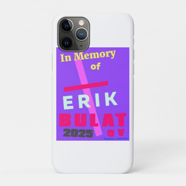 In Memory of Erik Bulatov Case-Mate iPhone Case (Back)