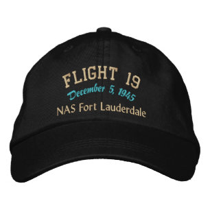 In Memory of Flight 19 Embroidered Hat