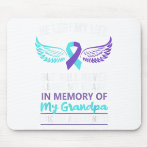 In Memory Of Grandpa Suicide Awareness Prevention  Mouse Pad