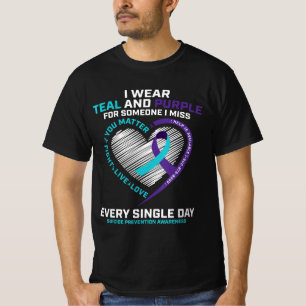 In Memory Of I Miss Son Mum Dad Suicide Prevention T-Shirt