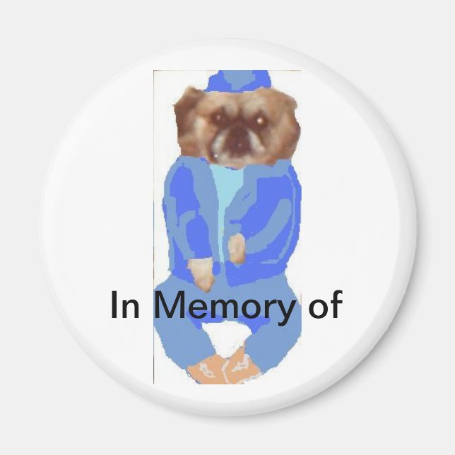 In Memory Of Magnet (Front)