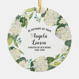 In Memory of Mom Christmas Ornament