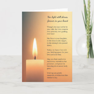 In Memory of Mother's Day Card