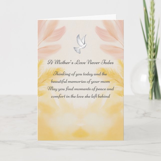 In Memory of Mother's Day Card (Front)