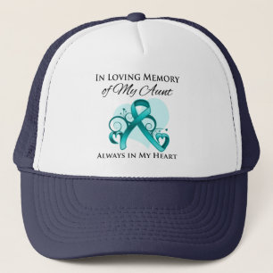 In Memory of My Aunt - Ovarian Cancer Trucker Hat