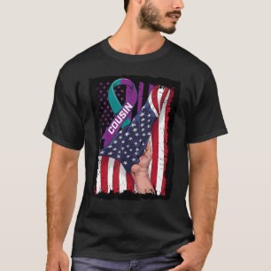 In Memory of my Cousin Suicide Awareness American T-Shirt
